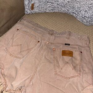 Wrangler Women's Tan Jean Shorts